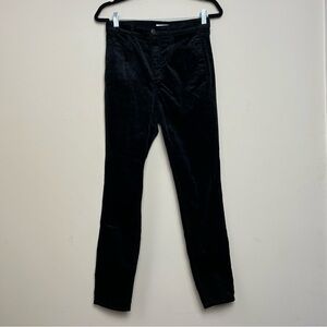 LOFT Black Corduroy Skinny Pants